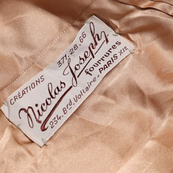 Nicolas Joseph (France) 50s, Muskrat, Zenith of Parisian Fur Craft - Picture 2 of 7